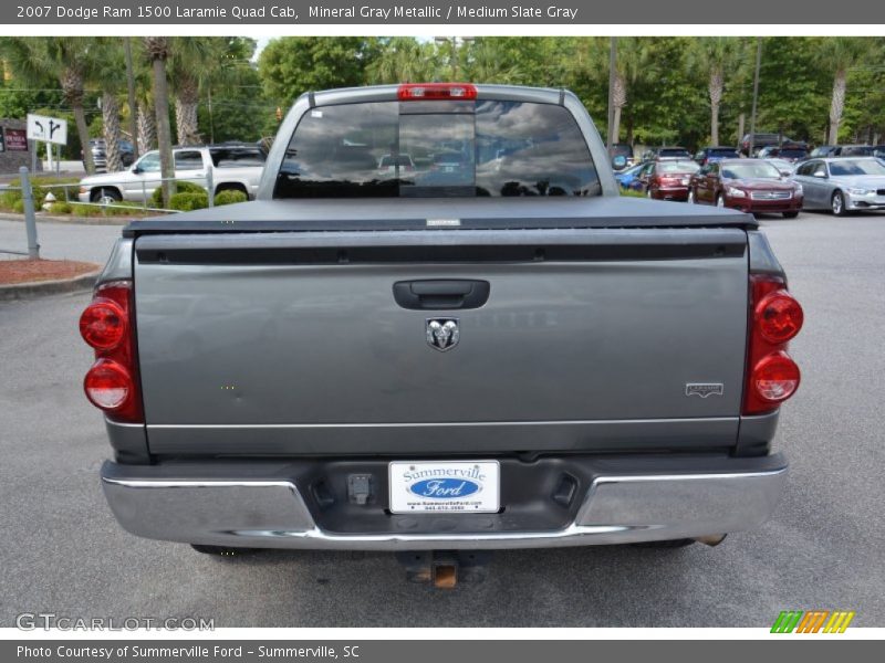 Mineral Gray Metallic / Medium Slate Gray 2007 Dodge Ram 1500 Laramie Quad Cab