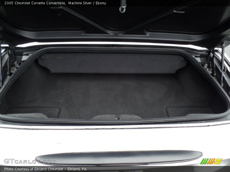 Machine Silver / Ebony 2005 Chevrolet Corvette Convertible