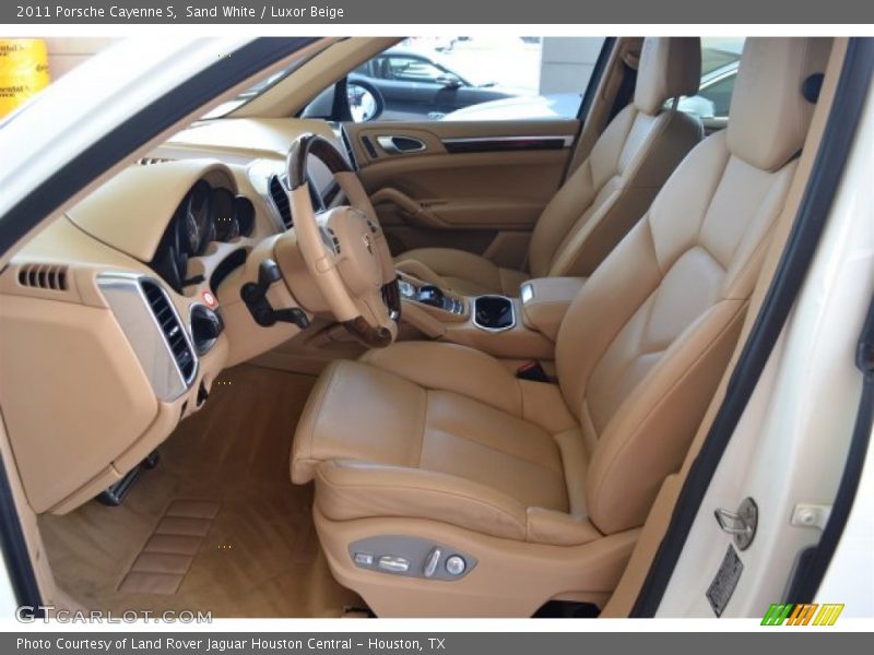  2011 Cayenne S Luxor Beige Interior