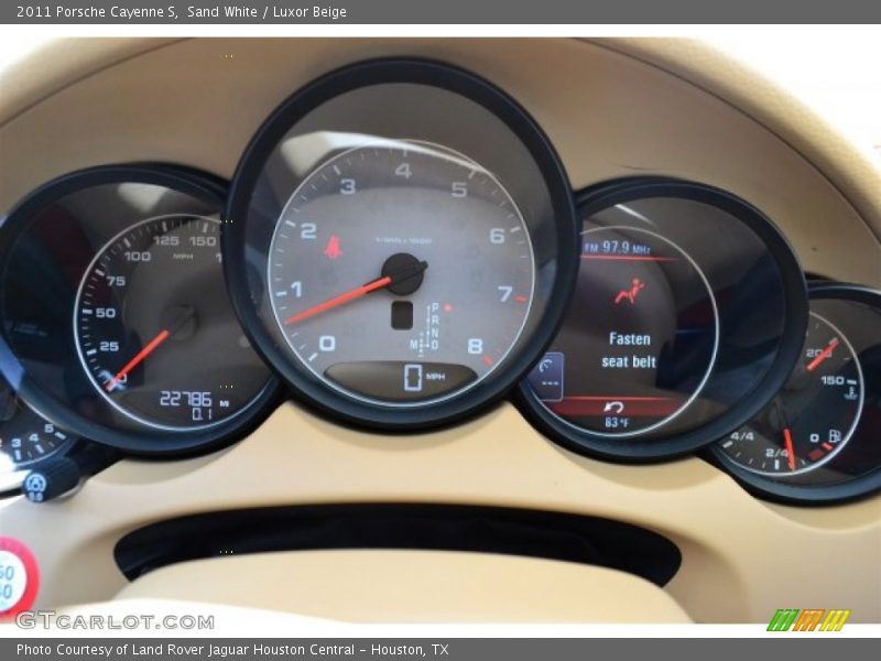  2011 Cayenne S S Gauges