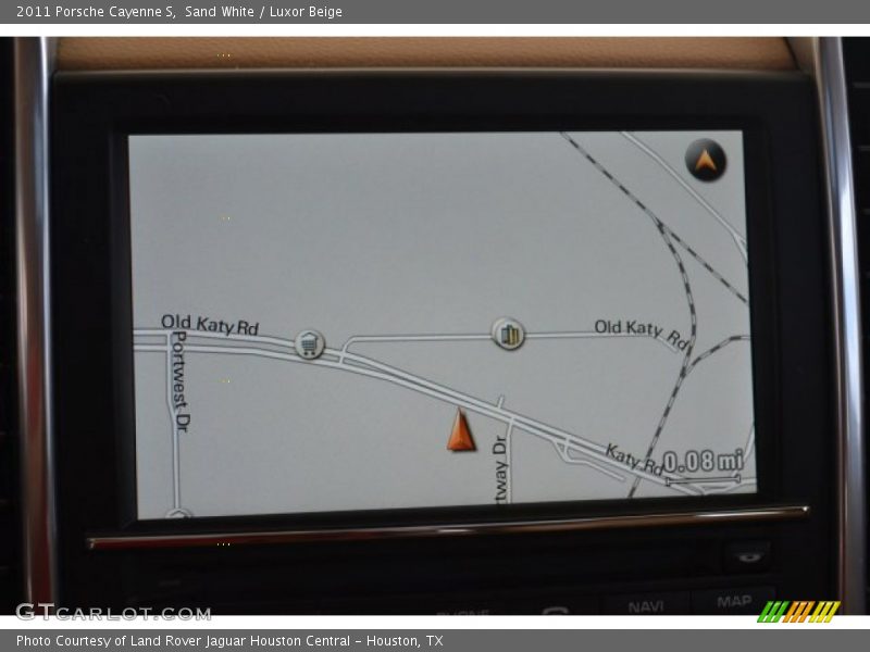 Sand White / Luxor Beige 2011 Porsche Cayenne S