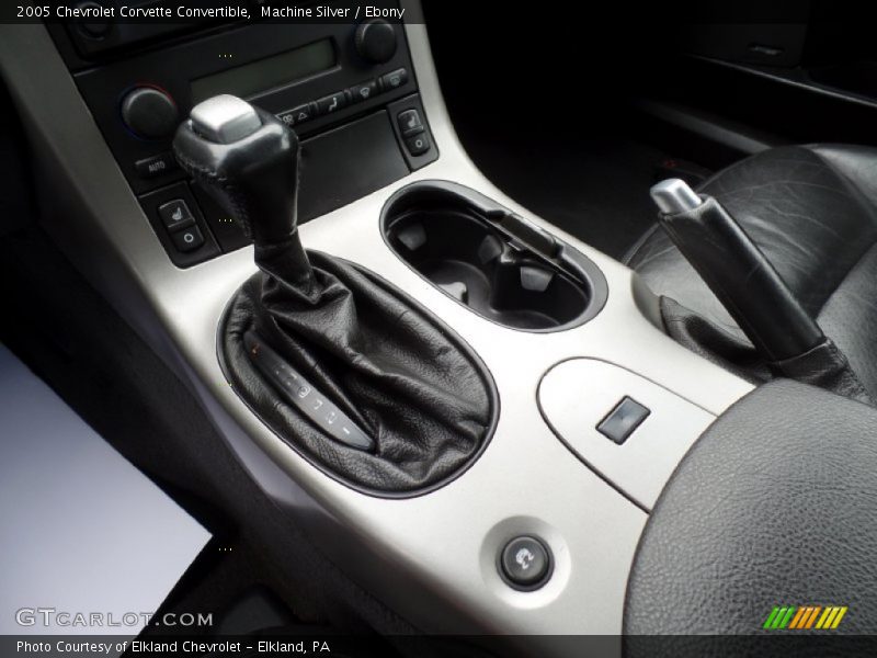 Machine Silver / Ebony 2005 Chevrolet Corvette Convertible