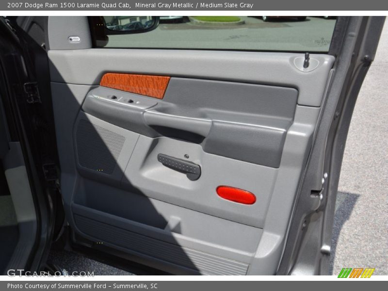 Mineral Gray Metallic / Medium Slate Gray 2007 Dodge Ram 1500 Laramie Quad Cab