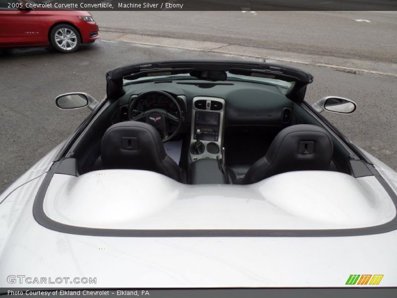 Machine Silver / Ebony 2005 Chevrolet Corvette Convertible