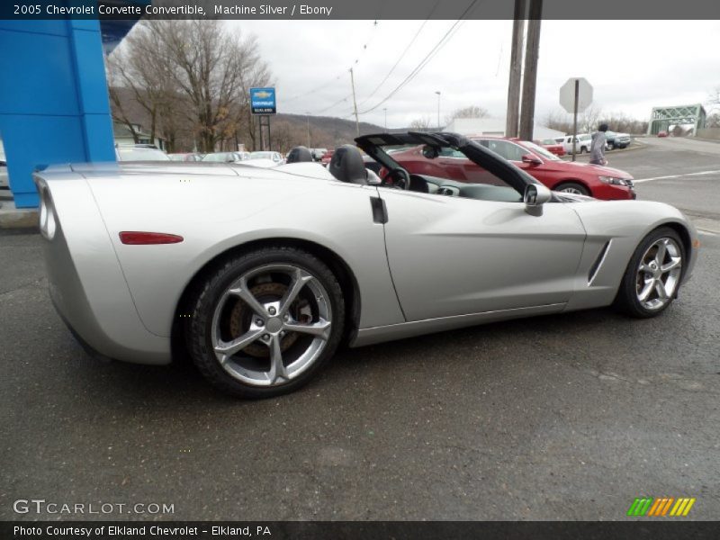 Machine Silver / Ebony 2005 Chevrolet Corvette Convertible