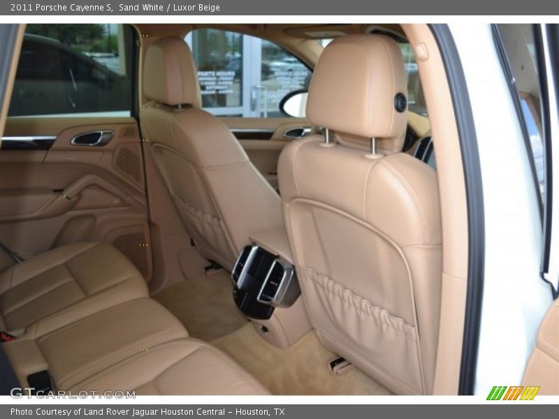 Sand White / Luxor Beige 2011 Porsche Cayenne S