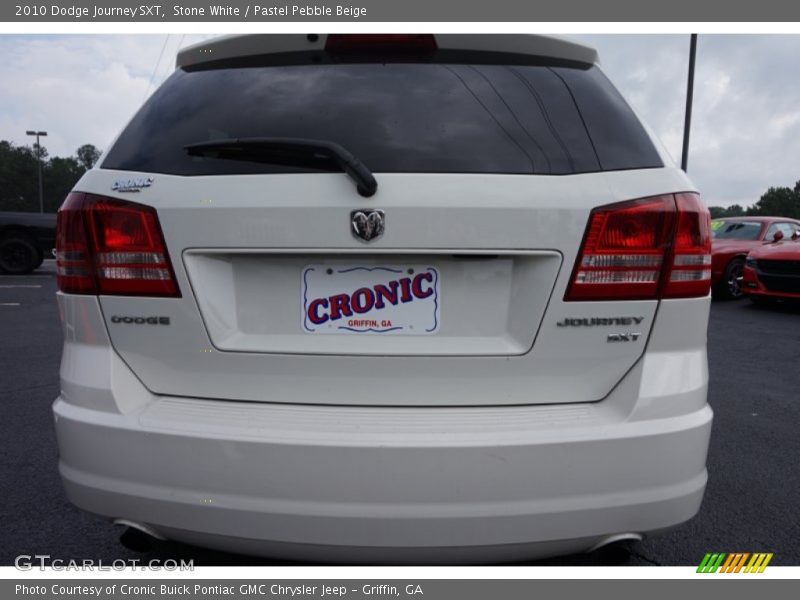 Stone White / Pastel Pebble Beige 2010 Dodge Journey SXT