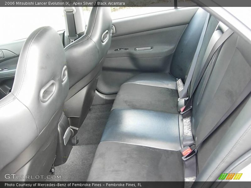 Apex Silver / Black Alcantara 2006 Mitsubishi Lancer Evolution IX