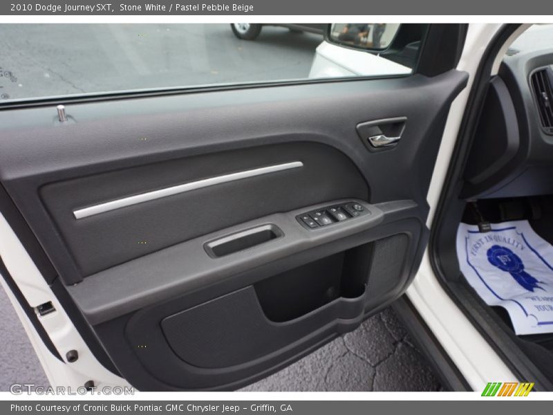 Stone White / Pastel Pebble Beige 2010 Dodge Journey SXT
