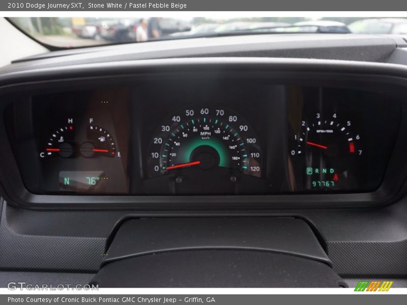 Stone White / Pastel Pebble Beige 2010 Dodge Journey SXT