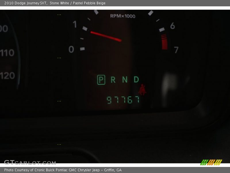 Stone White / Pastel Pebble Beige 2010 Dodge Journey SXT