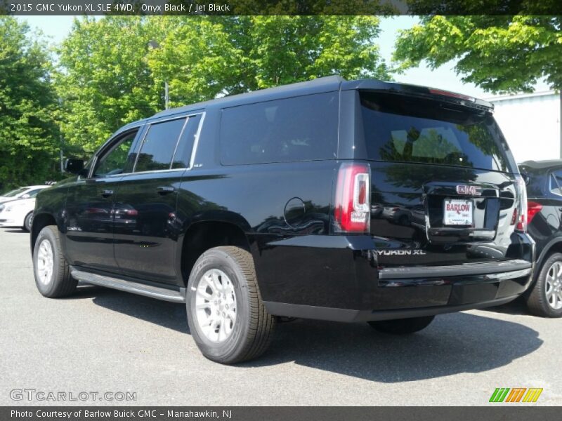 Onyx Black / Jet Black 2015 GMC Yukon XL SLE 4WD