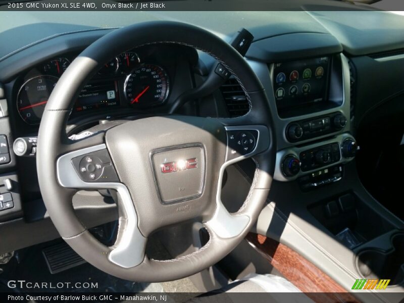 Onyx Black / Jet Black 2015 GMC Yukon XL SLE 4WD