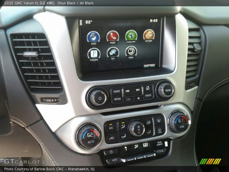 Onyx Black / Jet Black 2015 GMC Yukon XL SLE 4WD