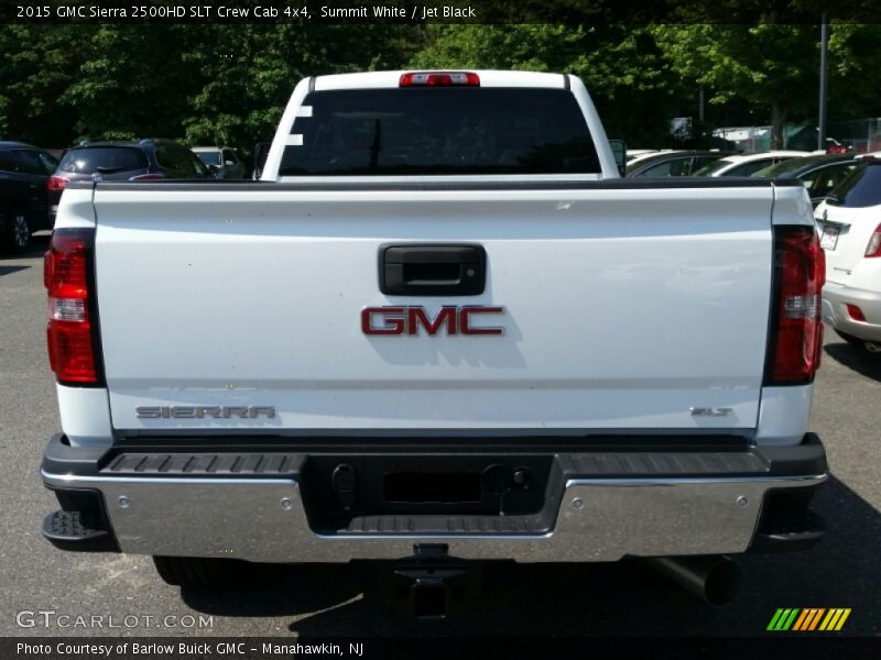 Summit White / Jet Black 2015 GMC Sierra 2500HD SLT Crew Cab 4x4