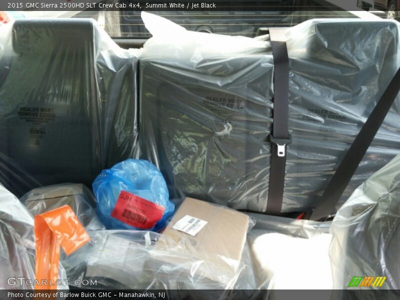 Summit White / Jet Black 2015 GMC Sierra 2500HD SLT Crew Cab 4x4