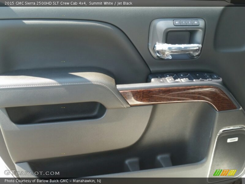 Summit White / Jet Black 2015 GMC Sierra 2500HD SLT Crew Cab 4x4