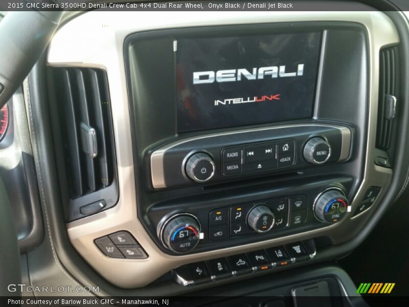 Onyx Black / Denali Jet Black 2015 GMC Sierra 3500HD Denali Crew Cab 4x4 Dual Rear Wheel