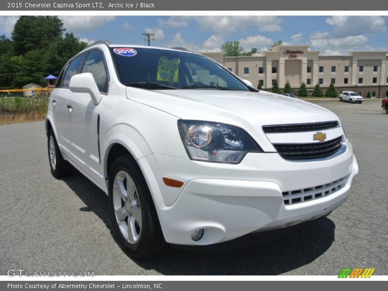 Arctic Ice / Black 2015 Chevrolet Captiva Sport LTZ