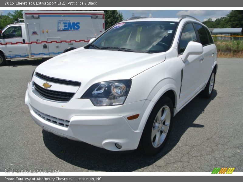 Arctic Ice / Black 2015 Chevrolet Captiva Sport LTZ