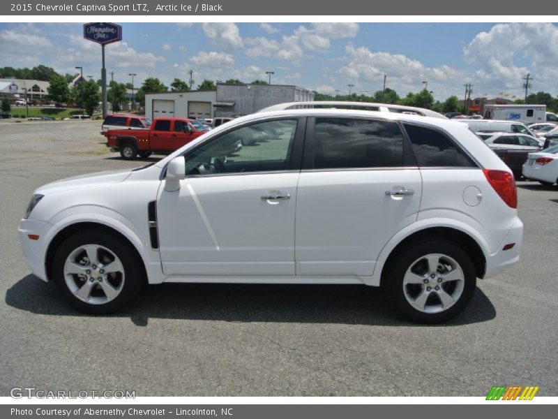 Arctic Ice / Black 2015 Chevrolet Captiva Sport LTZ