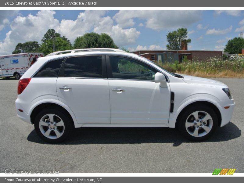 Arctic Ice / Black 2015 Chevrolet Captiva Sport LTZ