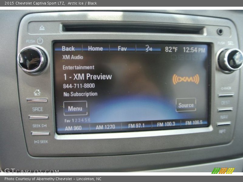 Arctic Ice / Black 2015 Chevrolet Captiva Sport LTZ