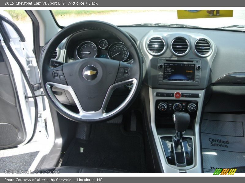 Arctic Ice / Black 2015 Chevrolet Captiva Sport LTZ