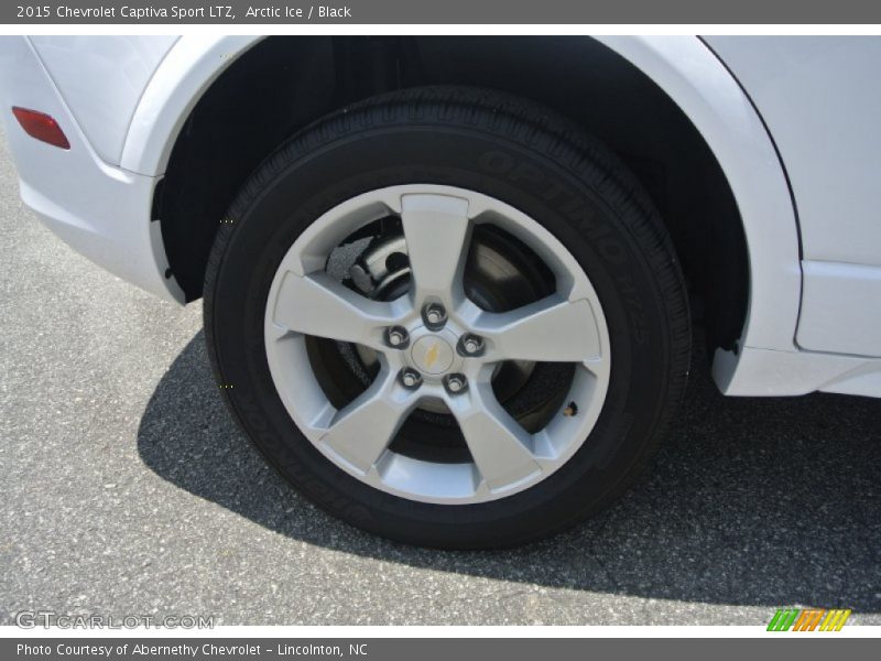 Arctic Ice / Black 2015 Chevrolet Captiva Sport LTZ