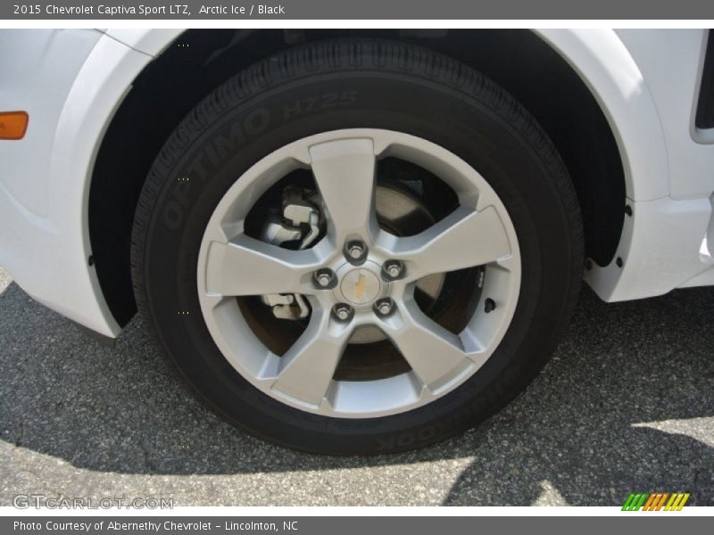 Arctic Ice / Black 2015 Chevrolet Captiva Sport LTZ