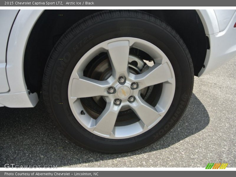 Arctic Ice / Black 2015 Chevrolet Captiva Sport LTZ