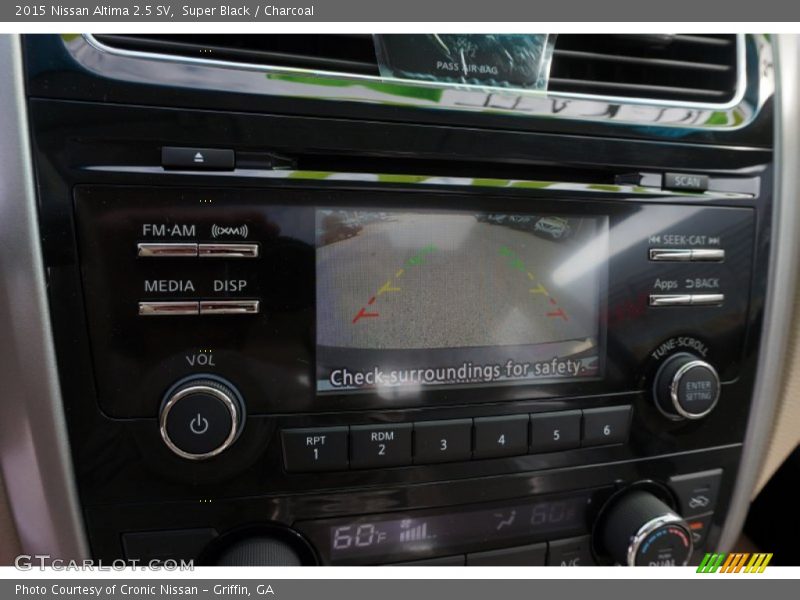 Super Black / Charcoal 2015 Nissan Altima 2.5 SV