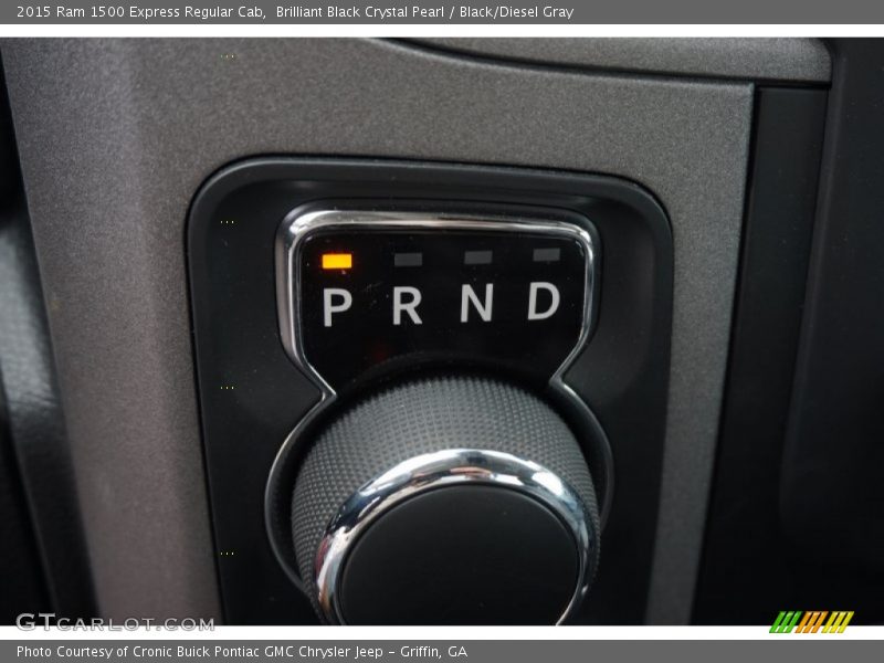 Brilliant Black Crystal Pearl / Black/Diesel Gray 2015 Ram 1500 Express Regular Cab