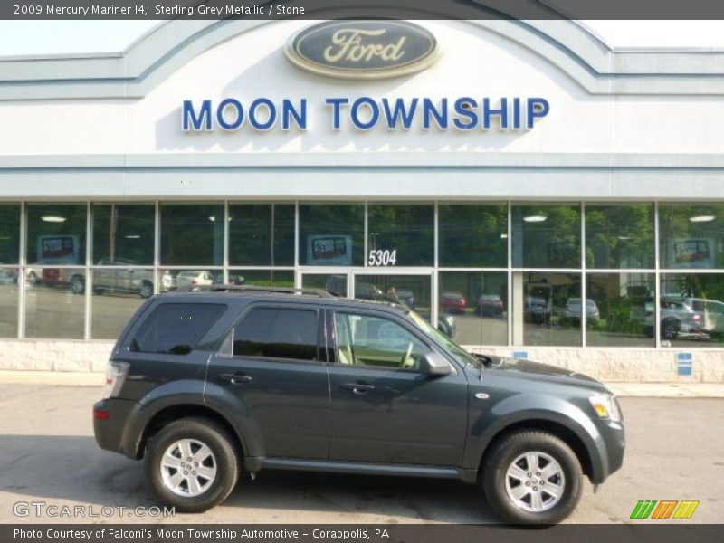Sterling Grey Metallic / Stone 2009 Mercury Mariner I4
