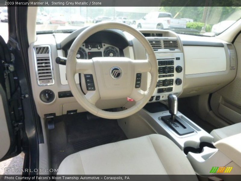 Sterling Grey Metallic / Stone 2009 Mercury Mariner I4