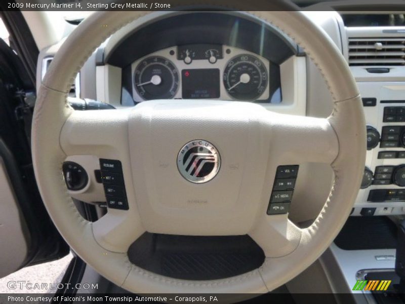 Sterling Grey Metallic / Stone 2009 Mercury Mariner I4