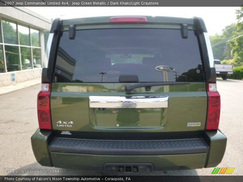 Jeep Green Metallic / Dark Khaki/Light Graystone 2007 Jeep Commander Limited 4x4