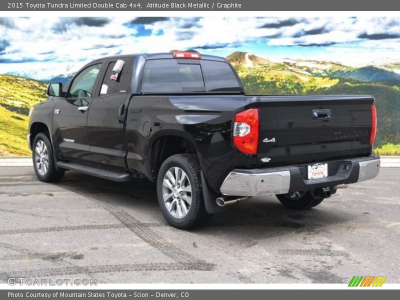 Attitude Black Metallic / Graphite 2015 Toyota Tundra Limited Double Cab 4x4