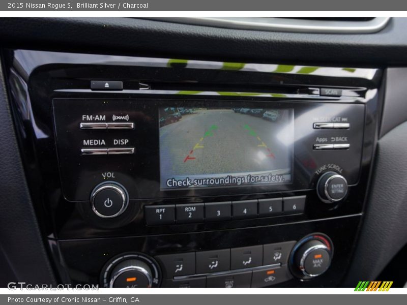 Brilliant Silver / Charcoal 2015 Nissan Rogue S