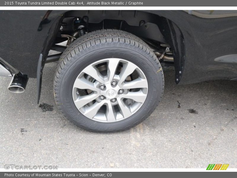 Attitude Black Metallic / Graphite 2015 Toyota Tundra Limited Double Cab 4x4