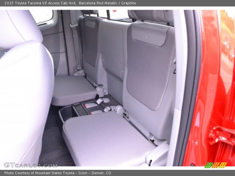 Barcelona Red Metallic / Graphite 2015 Toyota Tacoma V6 Access Cab 4x4