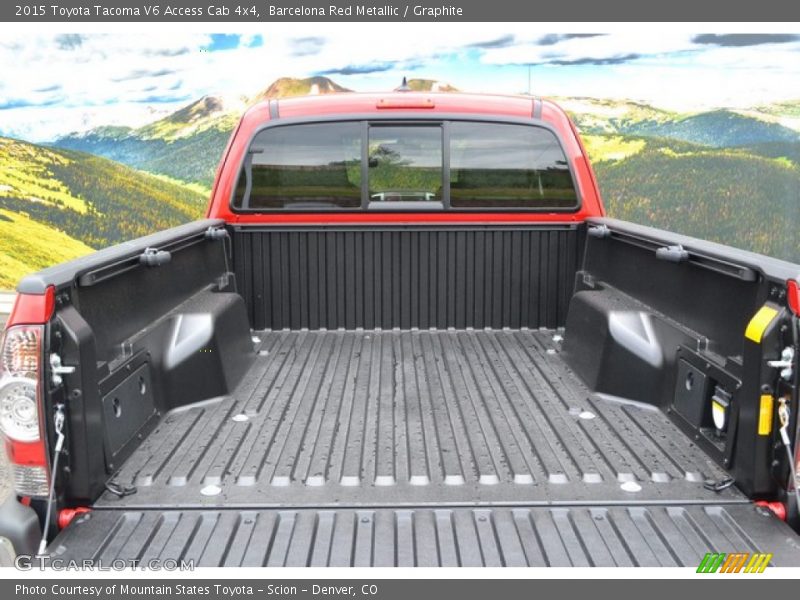 Barcelona Red Metallic / Graphite 2015 Toyota Tacoma V6 Access Cab 4x4