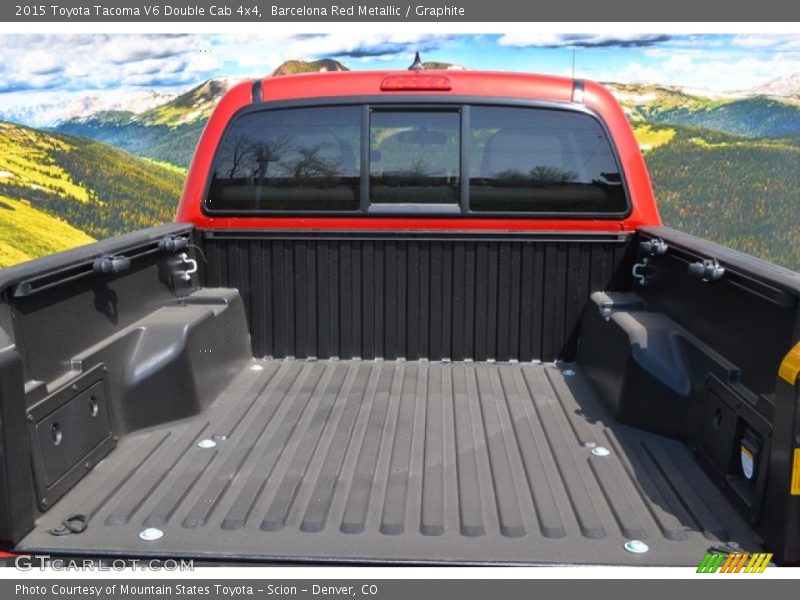 Barcelona Red Metallic / Graphite 2015 Toyota Tacoma V6 Double Cab 4x4