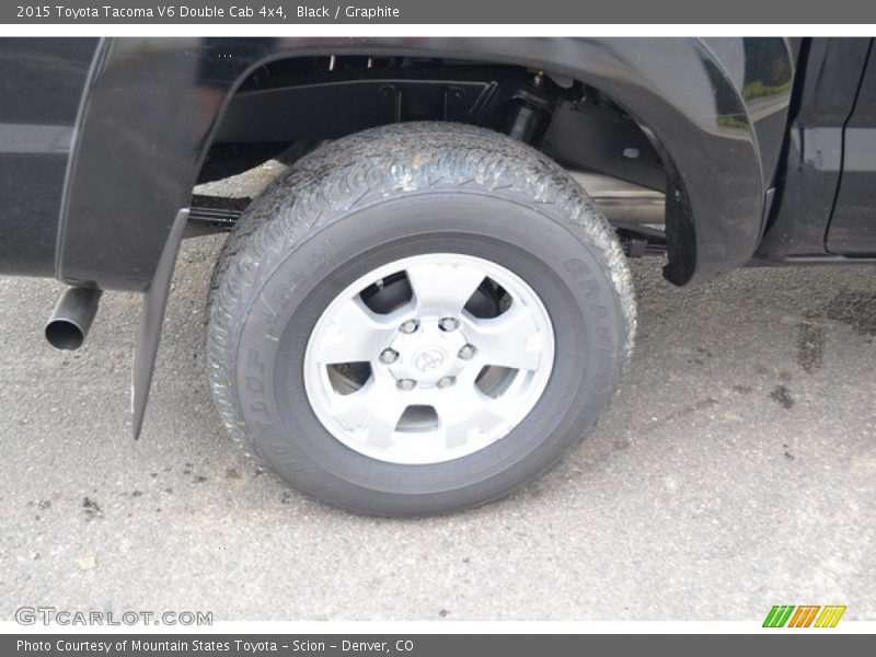Black / Graphite 2015 Toyota Tacoma V6 Double Cab 4x4
