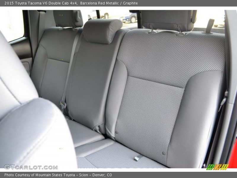 Barcelona Red Metallic / Graphite 2015 Toyota Tacoma V6 Double Cab 4x4