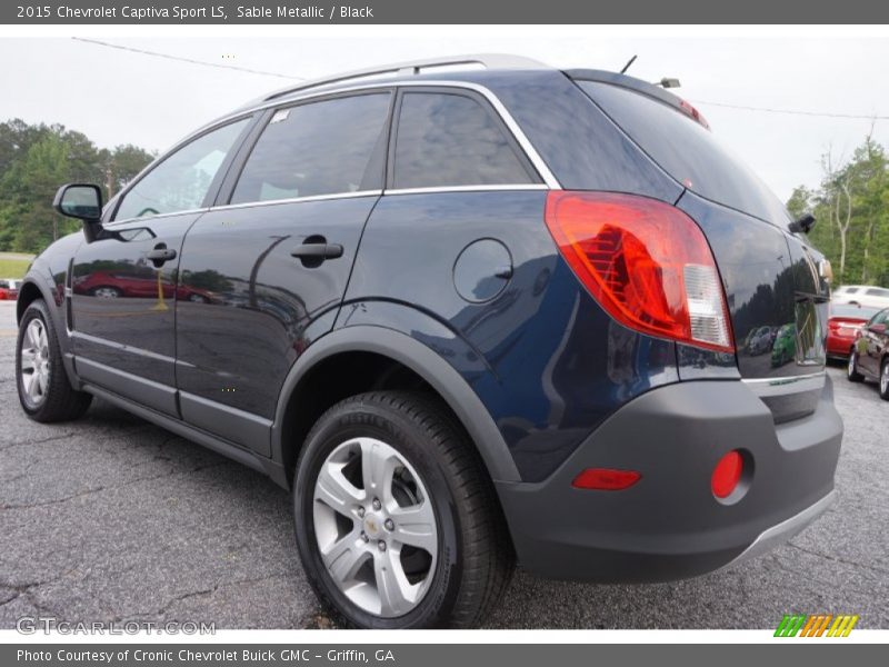 Sable Metallic / Black 2015 Chevrolet Captiva Sport LS