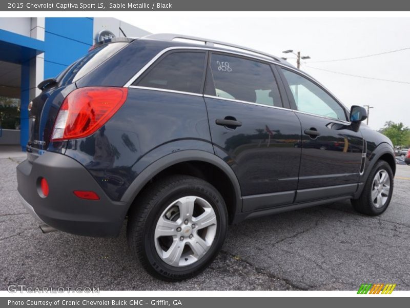 Sable Metallic / Black 2015 Chevrolet Captiva Sport LS