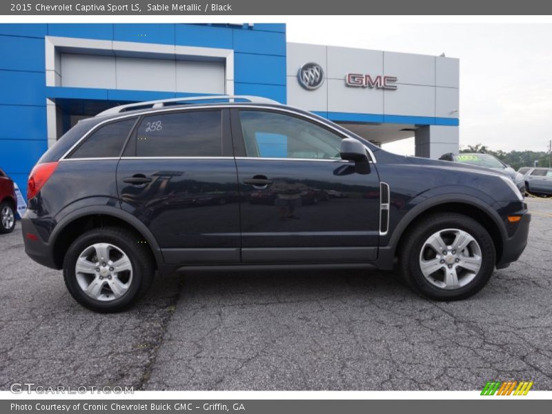 Sable Metallic / Black 2015 Chevrolet Captiva Sport LS