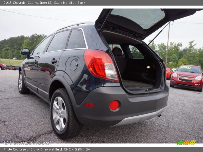 Sable Metallic / Black 2015 Chevrolet Captiva Sport LS