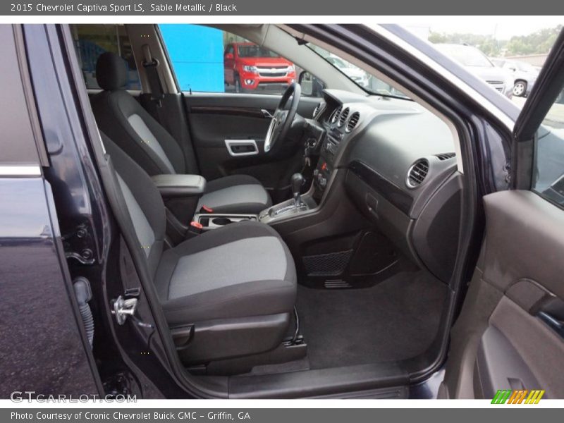 Sable Metallic / Black 2015 Chevrolet Captiva Sport LS